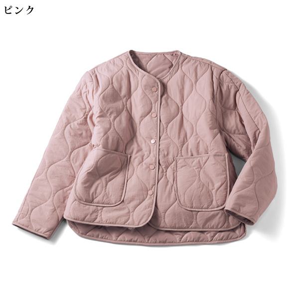薄中わたキルトジャケット