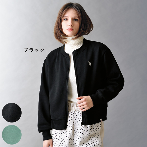 アッスン 裏起毛カーディガン ASSN