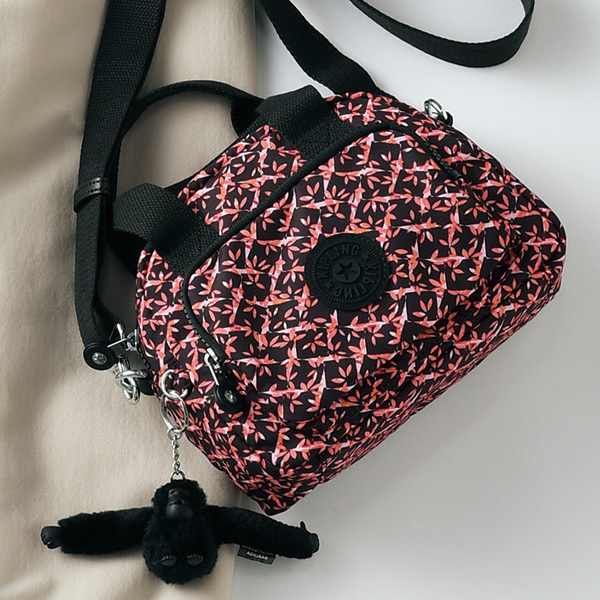 キプリング ダンシングブーケ柄2WAYショルダーバッグ DEFEA MINI  kipling