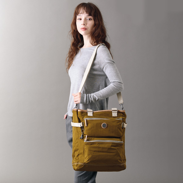 キプリング 2WAYトート LASLO kipling