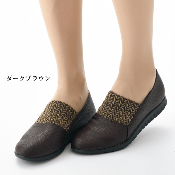 柔らか素材甲ゴム軽量ウォーキングシューズ