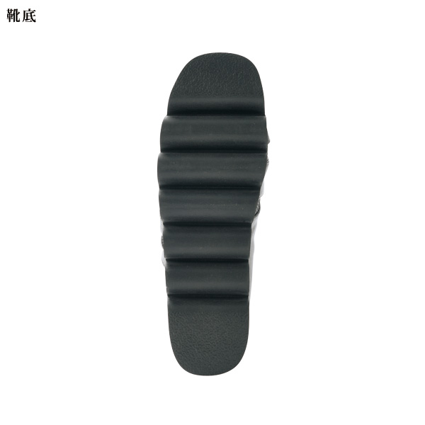 ラメコンビ厚底ウォーキングシューズ