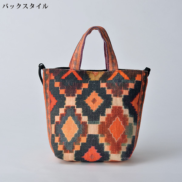 エスニックコットン2WAYバッグ