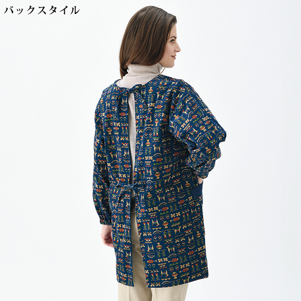 楽しくおしゃれに家事大好きコーデュロイかっぽう着