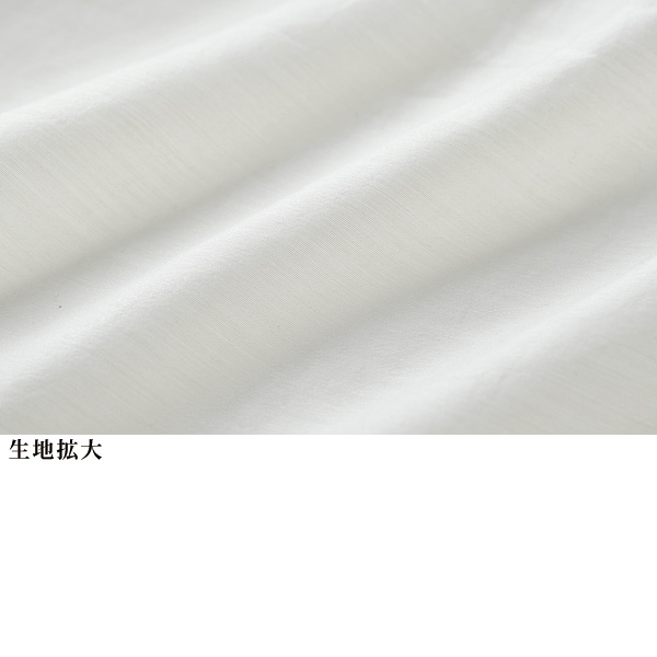 オーガンジー軽やかリボンブラウス