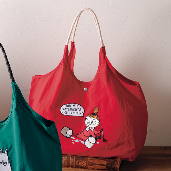 ムーミン キャラクター刺しゅうトートバッグ リトルミイ MOOMIN