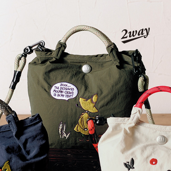 ムーミン ミニショルダートート スナフキン MOOMIN