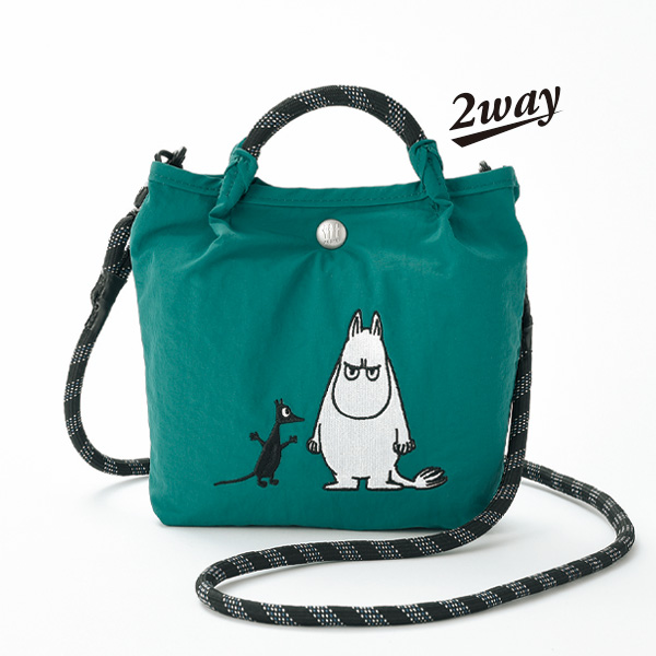 ムーミン ミニショルダートート アングリームーミン MOOMIN