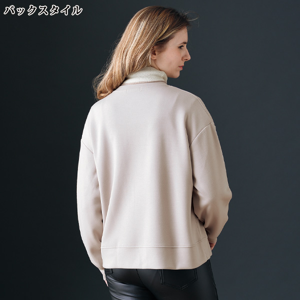 ダンボールニット ドットボタンカーディガン