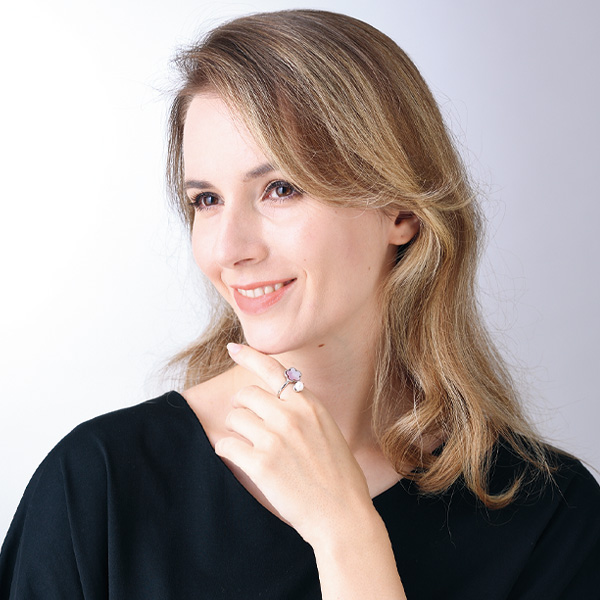 あこや真珠ステンレスフラワーリング