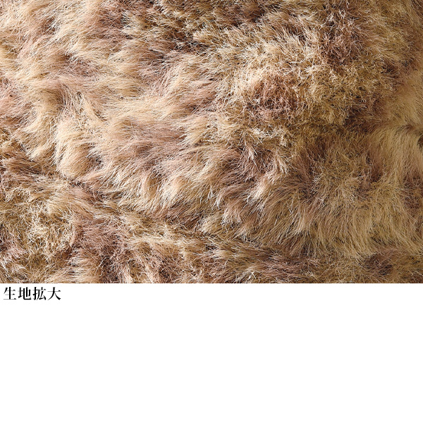 レオパード柄あったかハット