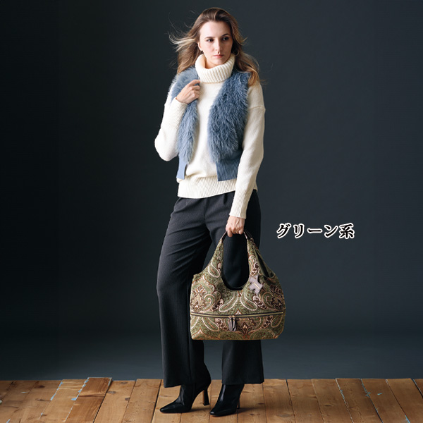 かる～いゴブラン調トートバッグ