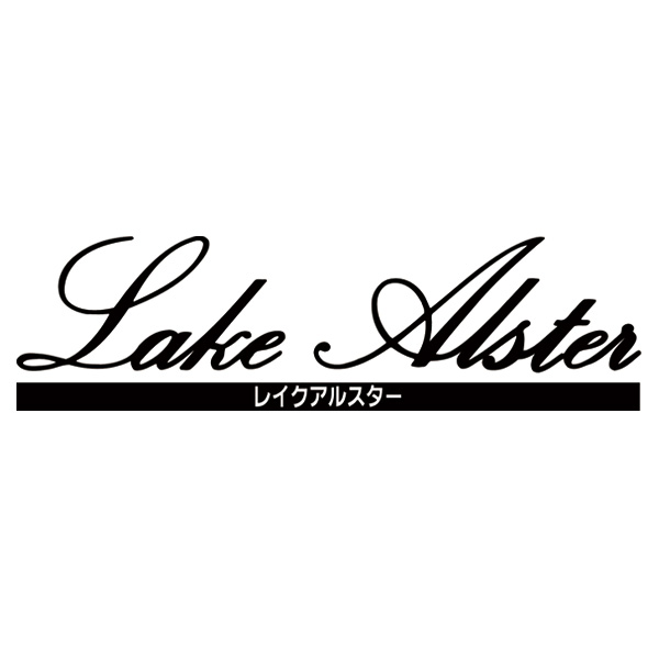 レイクアルスター 大きく開く3層式牛革使いリュック Lake Alster