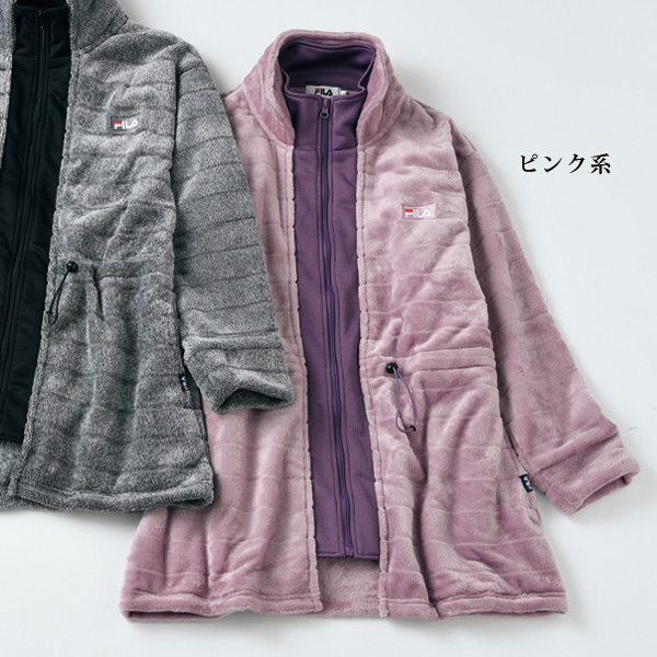 フィラ UV裏アルミエコサーモミドルコート FILA