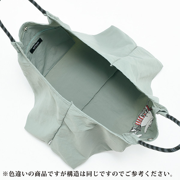 ムーミン キャラクター刺しゅうトートバッグ ニョロニョロ MOOMIN