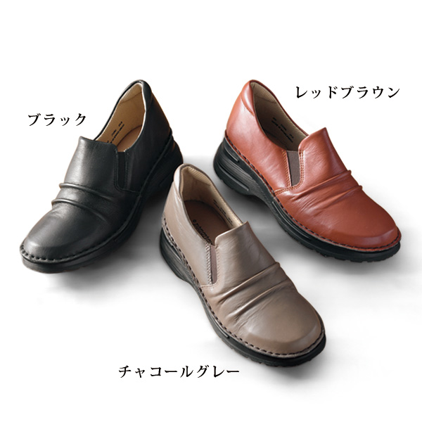 山羊革軽量 4E ウォーキングシューズ