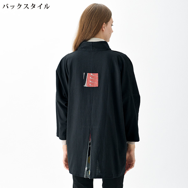 バティックパッチポケットジャケット