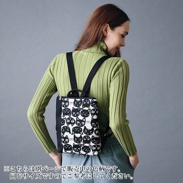 パンクリエーション 尾州織生地使用スマートリュック フラワー PAN CREATION