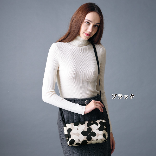 パンクリエーション 尾州織生地使用ポシェット PAN CREATION