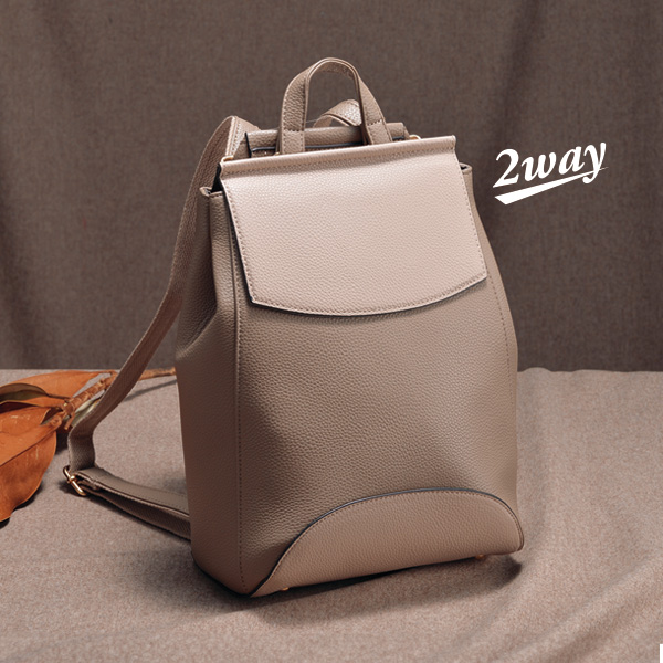 配色かぶせ2WAYリュック