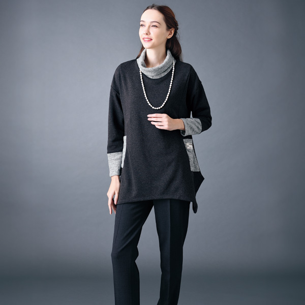 あったか裏起毛チュニック