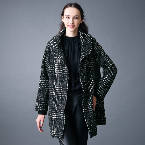 裏起毛ジャケットコート