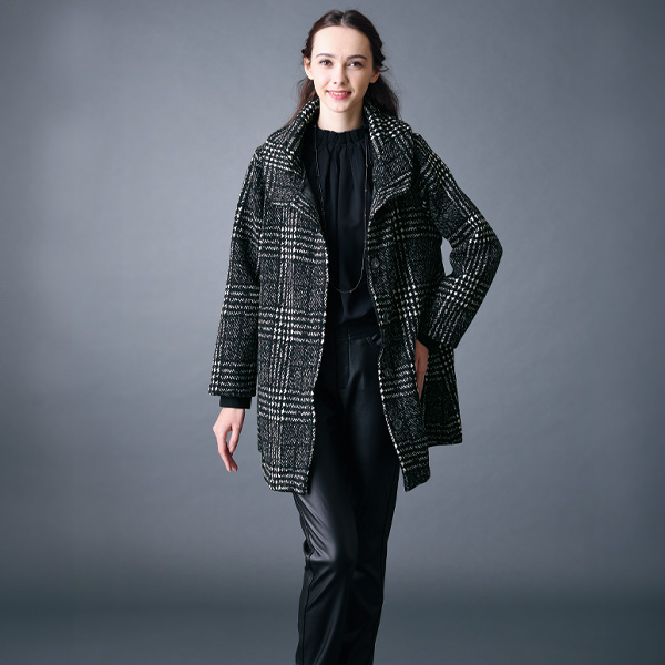 裏起毛ジャケットコート