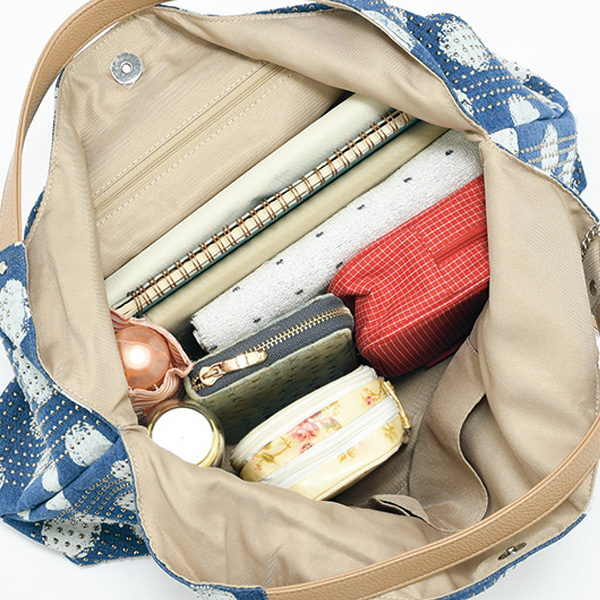 タッセル付きらきら2WAYバッグ