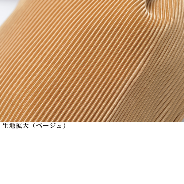 プリーツ巾着ショルダーバッグ