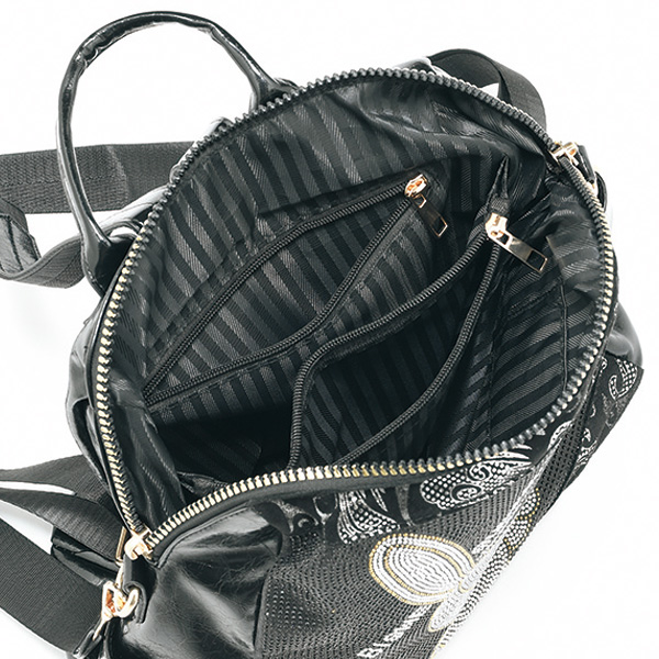 ラインストーンラビット2WAYリュック