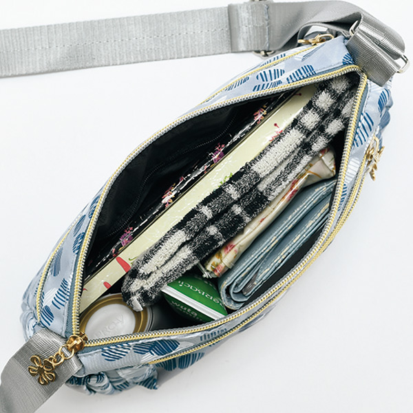 ランダムドットショルダーバッグ