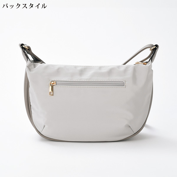 異素材コンビハンモックショルダーバッグ