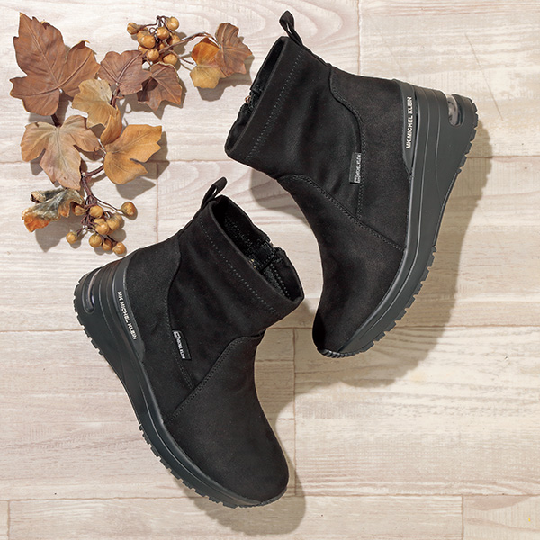 ミシェルクラン 厚底エアソールショートブーツ MICHEL KLEIN