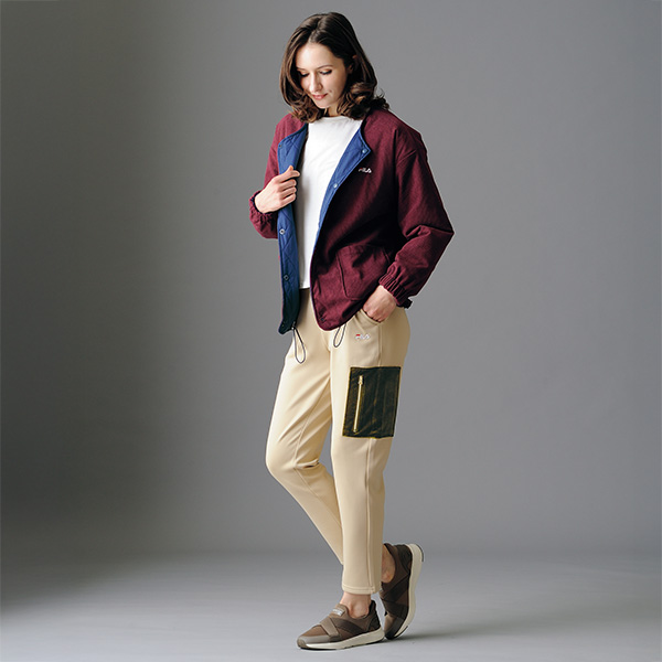 フィラ UV両面主役リバーシブルブルゾン FILA  大きいサイズ M L LL 3L