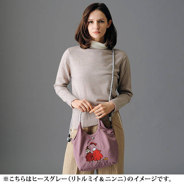 ムーミン エンブロイ2WAYトート スナフキン＆ムーミン MOOMIN