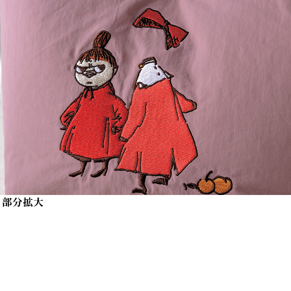 ムーミン エンブロイ2WAYトート リトルミイ＆ニンニ MOOMIN