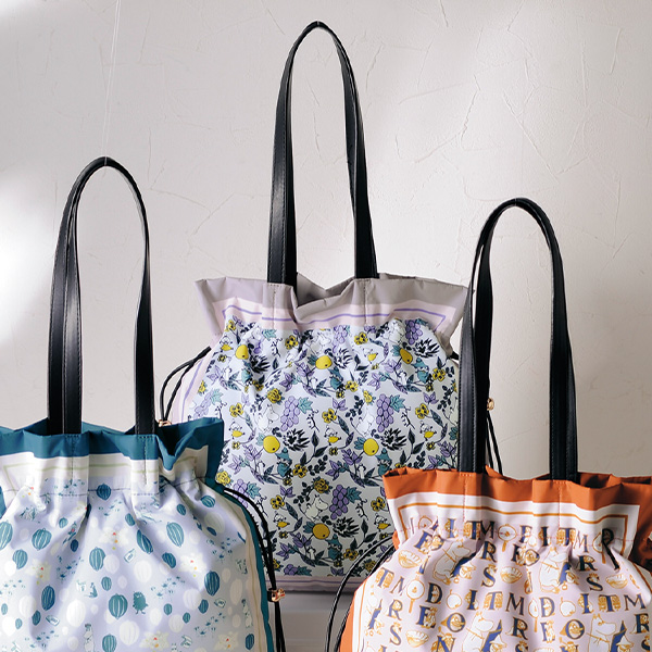 ムーミン スカーフ柄トート フルーツガーデン MOOMIN