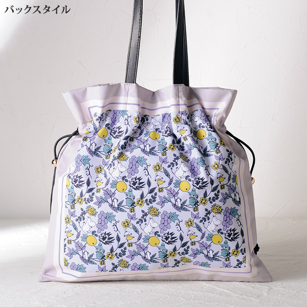 ムーミン スカーフ柄トート フルーツガーデン MOOMIN
