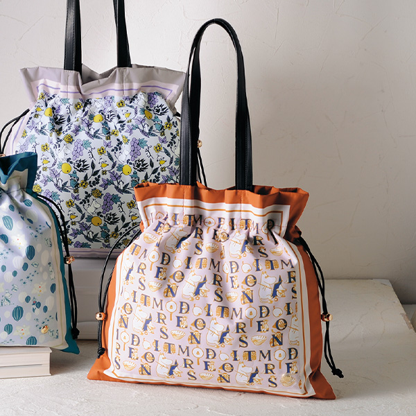 ムーミン スカーフ柄トート ジャーナル MOOMIN