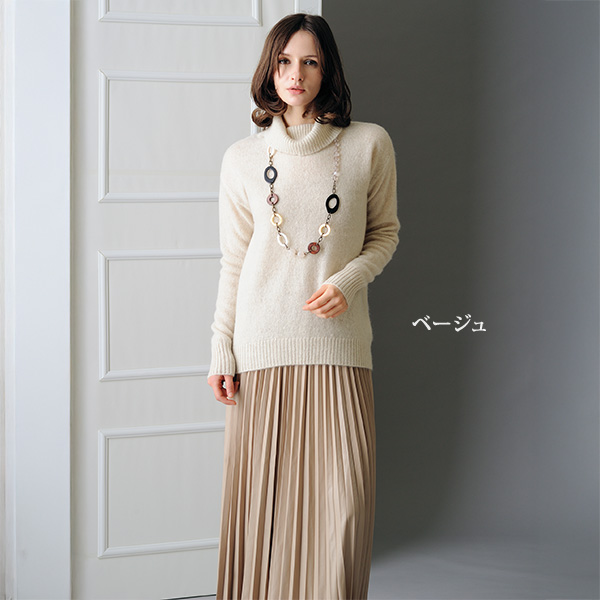 洗えるカシミヤ100%セーター 大きいサイズ M L LL 3L