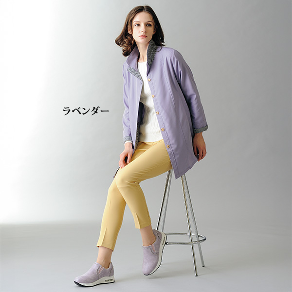 ギンガムチェック切替えジャケット 大きいサイズ M L LL 3L