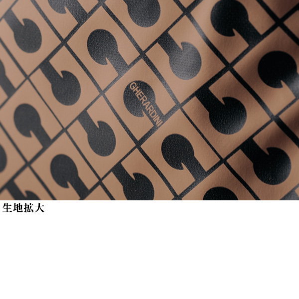 ゲラルディーニ イタリア製Gモノグラムボストンバッグ GHERARDINI