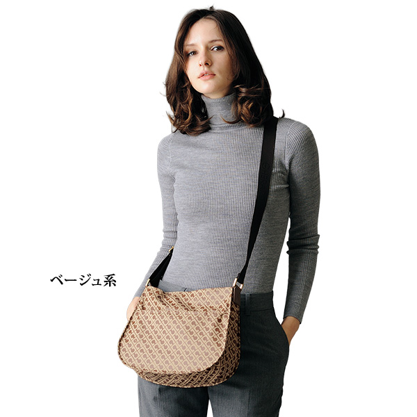 ゲラルディーニ イタリア製Gモノグラムラウンドフォルムショルダーバッグ GHERARDINI