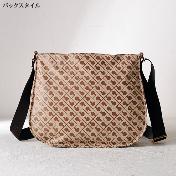 ゲラルディーニ イタリア製Gモノグラムラウンドフォルムショルダーバッグ GHERARDINI