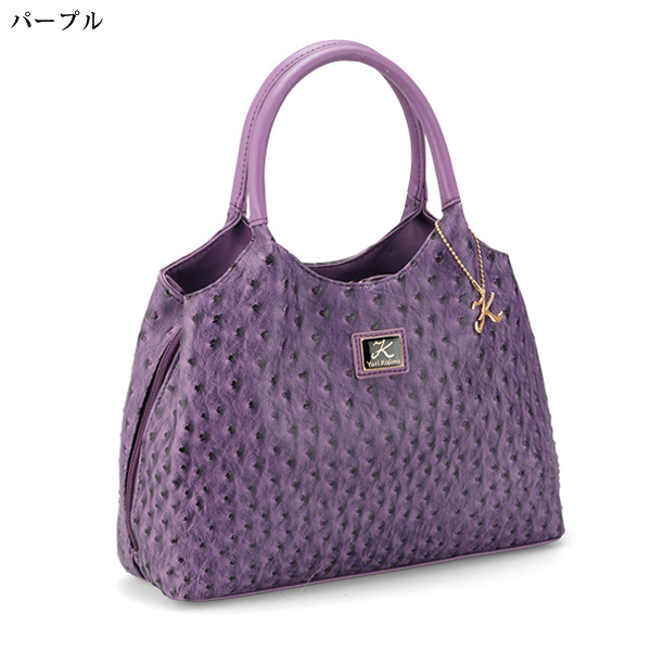 ユリ・コジマ オースト型押し三層手提げ Yuri Kojima