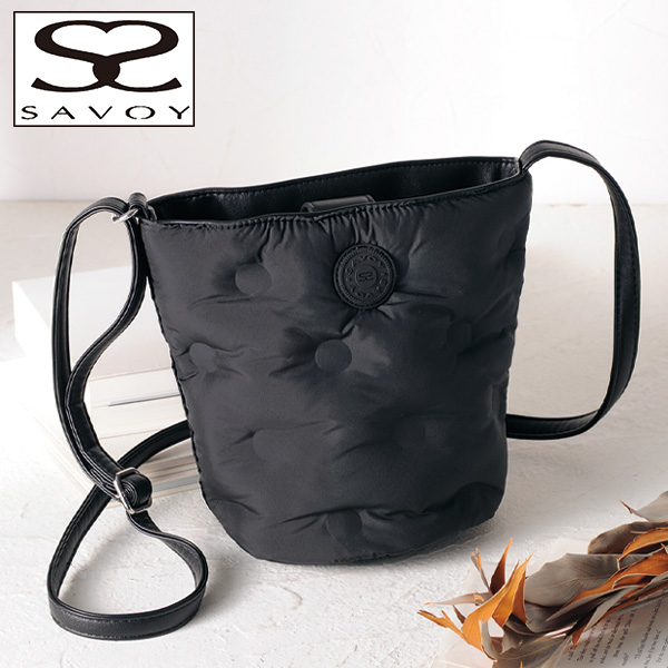 サボイ 軽量バケツ型ショルダーバッグ SAVOY