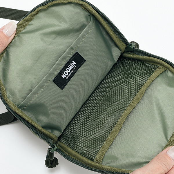 ムーミン スナフキン刺しゅうマルチショルダー MOOMIN