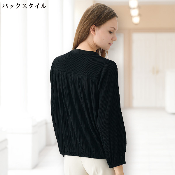 プリーツブルゾン