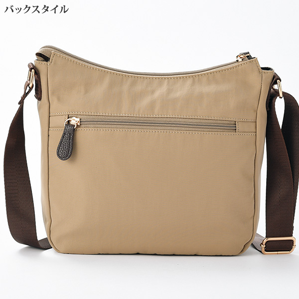 はっ水ナイロンショルダーバッグ