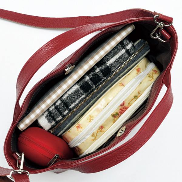 姫路産牛革使用 日本製2WAYバッグ